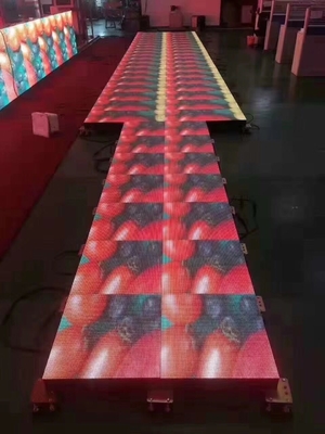 ODM Party Wedding Dance Floor Led Screen Hire 2800Hz Untuk Ubin Panggung
