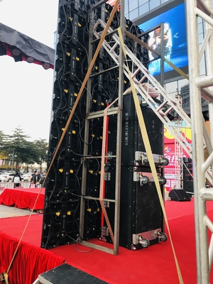 P4.81mm 50*50cm Led Display Cabinet Concert Stage Screen 720hz FCC