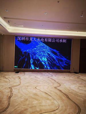 Digital Signage Wall 3840Hz P4 Led Video Wall Iklan 320 * 160mm