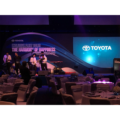 Layar Led Konser Kecerahan Tinggi Besar 500 * 500mm 65410 Piksel 1/16 Pemindaian