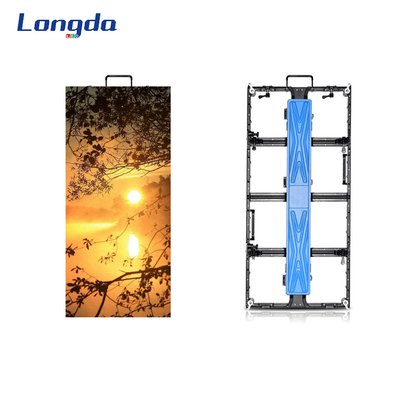 Layar Tampilan LED Penyewaan Dalam Ruangan Resolusi Tinggi 1200hz 1920hz 900cd / M2