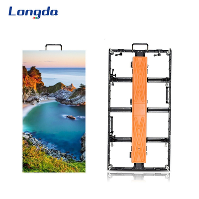 P4.81mm Sewa Luar Ruangan Led Display AC220V 50Hz 5000nits Acara Penyewaan Layar Besar