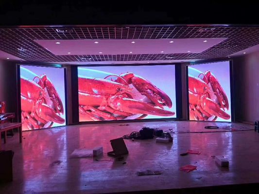 Aluminium LED Display Cabinet yang tahan lama P4.81 1000mmx500mm