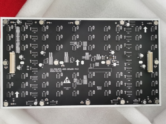 108in Led Display Cabinet 22.5mm Layar Led Ultra Tipis 500nit Dapat Disesuaikan