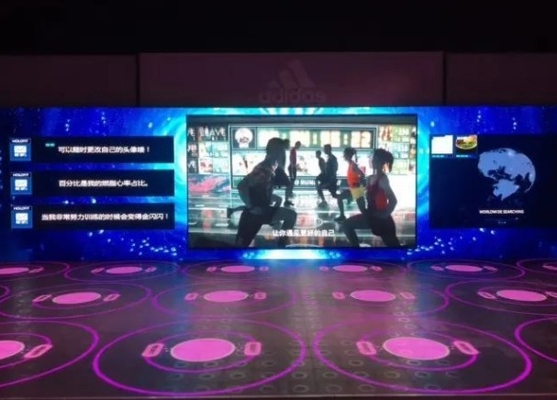 AC110V Ke 220V Diy Led Lantai Dansa Digital 900cd /M2