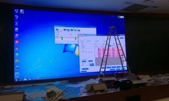 512 × 512mm P2 Led Video Wall Modul Panel 800cd 1R1G1B Indoor