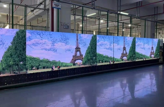 P3.91mm Indoor Led Screen Wedding Stage 1/ 16 Pindai 65410 Piksel 1200Hz
