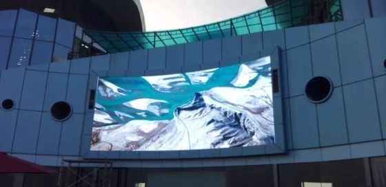 7000cd/ M2  Panel LED Tahan Air P5 Layar Tampilan LED Luar Ruangan Tahan Lama ROHS