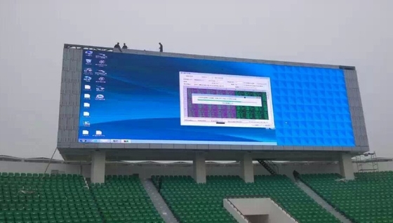 Modul Layar Led AC220V P8 6500cd / M2 Untuk Iklan Bangunan Luar Ruangan