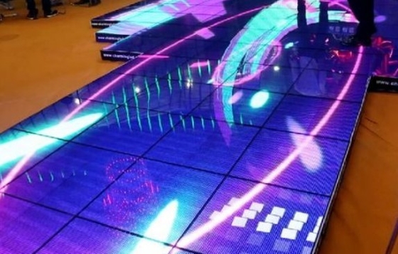 LONGDA P5.95 Panel Lantai Dansa Led Display Module SMD1921 Untuk Ruang Pameran