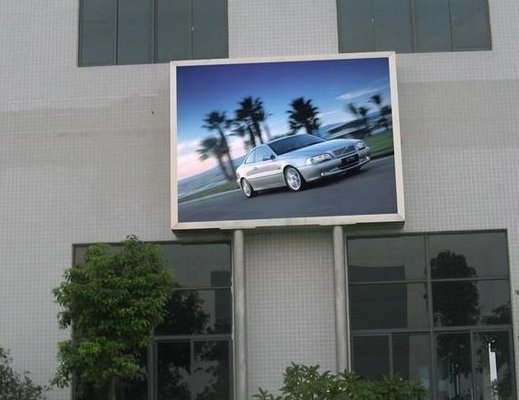 281 Triliun Modul Layar Led Billboard Elektronik AC110 P10 RGB Aluminium Cabinet