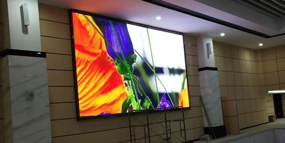 P2.976 Pameran Perdagangan Indoor Full Color LED Display Untuk Periklanan ODM
