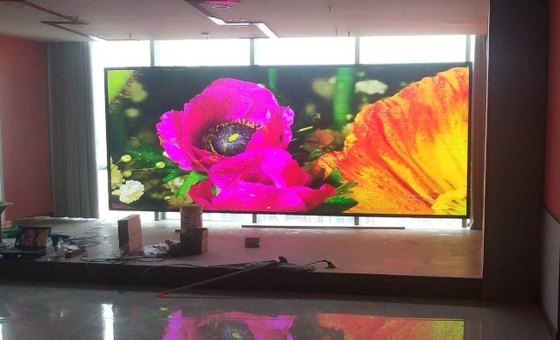 Linsn Kystar Luar Ruangan Led Video Wall Cabinet P3 Die Casting Aluminium