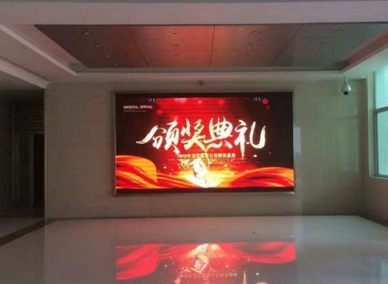 Linsn Kystar Luar Ruangan Led Video Wall Cabinet P3 Die Casting Aluminium