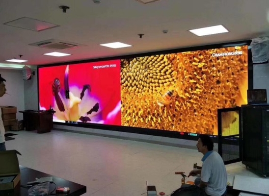 Dinding Video LED Panggung Longda SMD1515 AC110V RGB LED Display