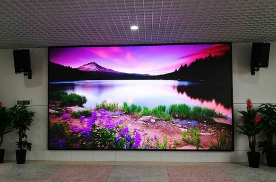 Dinding Video LED Panggung Longda SMD1515 AC110V RGB LED Display