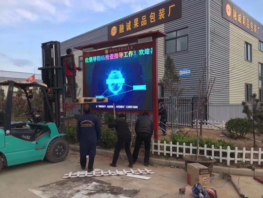 LONGDA Outdoor Sign Led Display Module P3.33mm Untuk Taman Hiburan