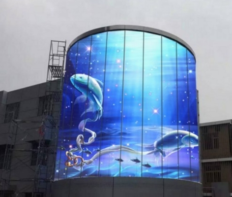 Layar Tampilan Jendela Led Penyegaran Tinggi Antiwear Layar Led 3,9 Mm 60Hz 16 Pemindaian