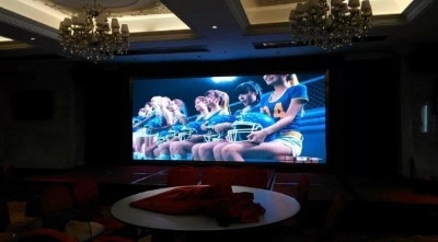 16.7 Triliun Tampilan LED Penuh Warna Dalam Ruangan P5 RGB Led Panels 1R1G1B 1/16 scan