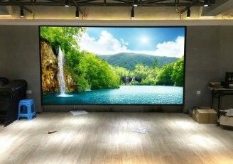 Modul Matriks LED Warna Penuh 250x250mm 64x64 piksel P3.91 Layar Tampilan LED SMD1921 Dalam Ruangan