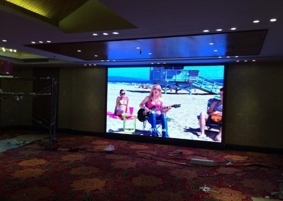 Layar layar LED komersial Longdaled P4mm ISO9001