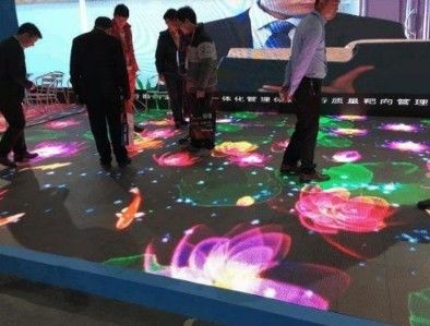 Lantai Dansa LED Multi Warna HD 3840hz 196V untuk Panggung Konser