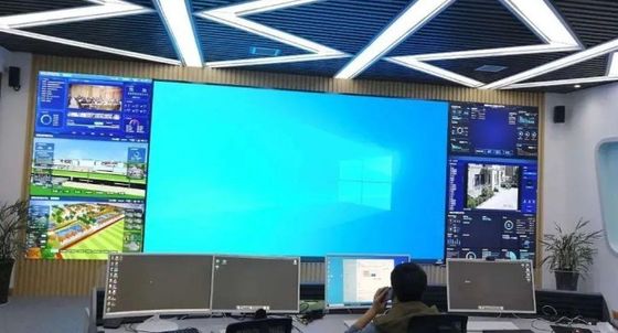 Layar LED Pitch Kecil Longda RGB3IN1 Ultrathin P0.9 P1.25 P1.5 P1.8 Efek Visual Sangat Baik