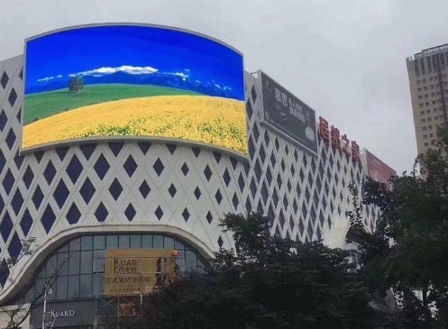 Stadion P10 Fleksibel Led Video Wall Magnesium Alloy