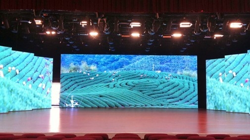 500*500mm 128x128 Dots Pernikahan Led Screen Untuk Panggung Longda CE CCC