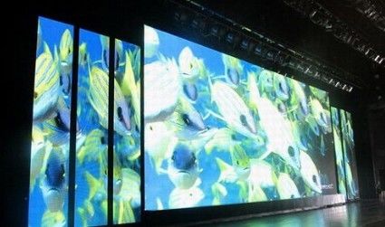 Layar Panggung LED 65536 titik/meter persegi Gantung Layar SMD RGB 3IN1