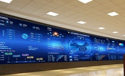 P1.875 Smart LED Poster Tampilan Layar 480 X 480mm 80W / M2 Diecasting Aluminium