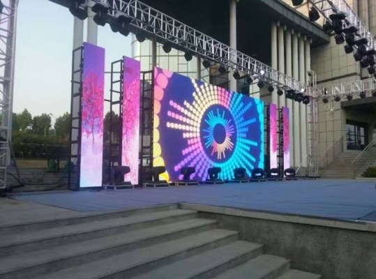 65536 Piksel Pernikahan Led Screen Rental Video Wall Stage 1/ 13s 4500cd/ M2