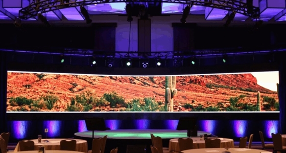 AC110V FCC IP65 Pernikahan Led Screen Outdoor Led Video Wall 800nits