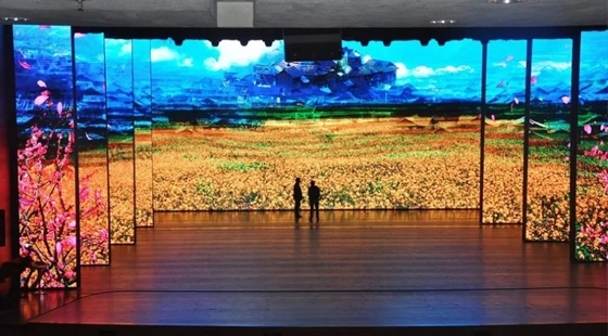 52x52 Piksel Pernikahan Led Screen Video Wall Stage Rental 620nm Sampai 625nm