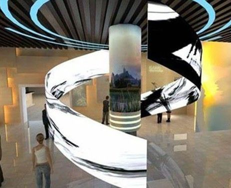 Kinglight 2020 Indoor LED Module SMD Full Color Fleksibel Untuk Gedung Perkantoran