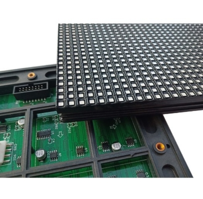 32x32 Titik Penuh Warna Layar Tampilan Led Luar Tahan Air P6 IP65 FCC