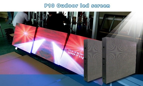 ISO14001 P5 Outdoor Led Display Nationstar 2121 Pemeliharaan Depan