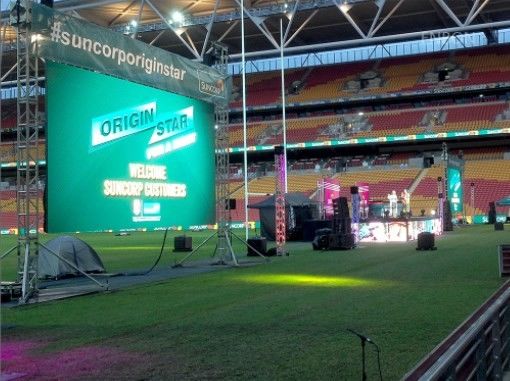 IP65 SMD P6.67 Outdoor Led Screen Module Untuk Kolom Animasi