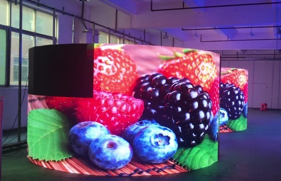 Modul Panel Layar Led Fleksibel Resolusi Tinggi P3 90V 130V 5000nits
