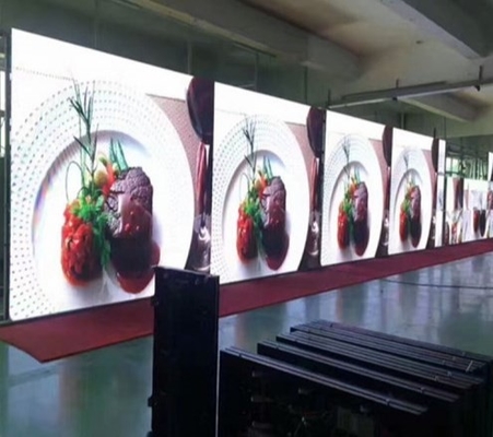 P1.875 Tampilan Pitch Pitch Led Kecil AC110V Ke 240V Untuk Animasi