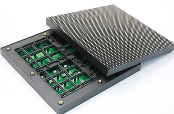 P3 1/20 memindai 900cd/ M2 Dinding Video LED Luar Ruangan Besar Menampilkan Layar Plexiglass