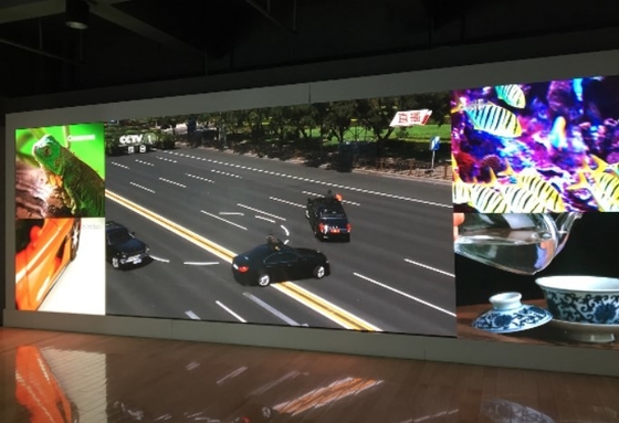 Pixel Kecil P2.5 Indoor LED Display Layar Video LED Penuh Warna Sudut Pandang Lebar