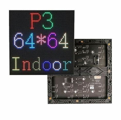 Iklan P3 Indoor Full Color LED Display 192x192mm Die Casting Aluminium