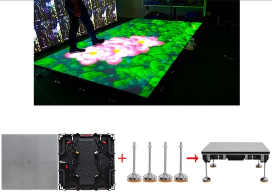 Panel Pernikahan Lantai Dansa LED IP65 P3.91 Lantai Dansa Pernikahan Untuk Pesta Acara