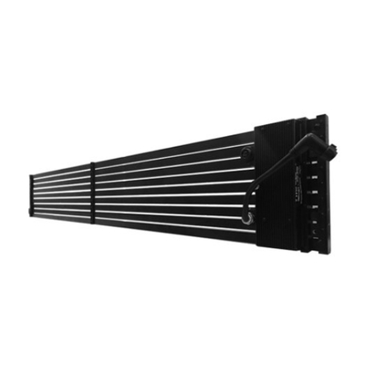 Layar LED Kaca Transparan Tertanam HD 7.8mm Periklanan Bangunan