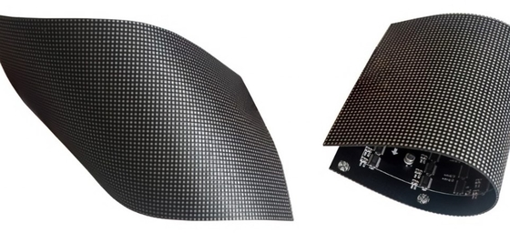 Indoor HD P2.5 SMD Soft LED Display Modul Fleksibel Led Indoor Melengkung