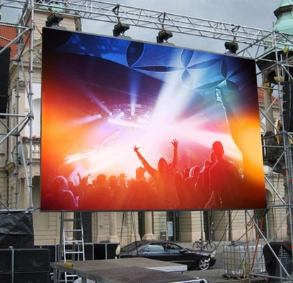 Layar LED Panggung Sewa P3.91 Dalam Ruangan Untuk Pernikahan / Disko / Konser