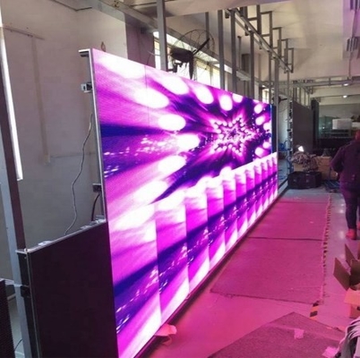 Sewa Penuh Warna SMD LED Display Dinding Video Kabinet 500X500mm