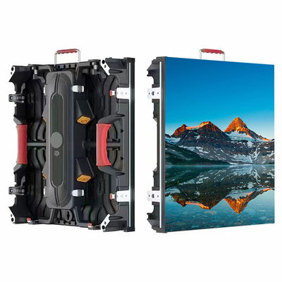 Kabinet Aluminium Die Casting P3.91 Penyewaan Layar LED Tegangan Daya 5V