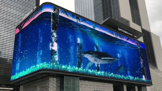 Outdoor High Brightness P10 Digital Billboard 960*960mm Cabinet Besi Untuk Tampilan Komersial